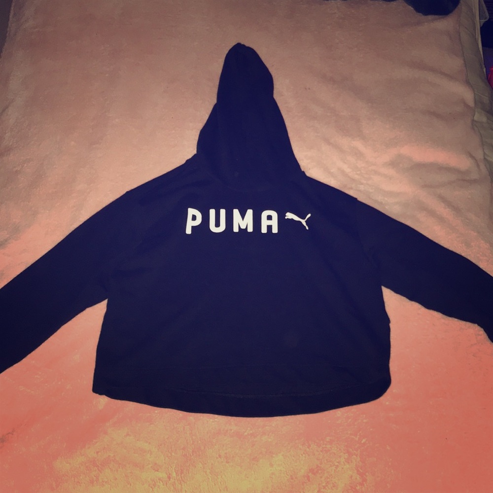 Puma black hoodie
